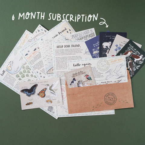 6 Months of Fairy Mail from Violet - the insect loving fairy