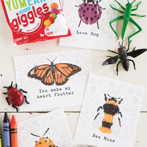 Insect Valentines from Fairy Notes