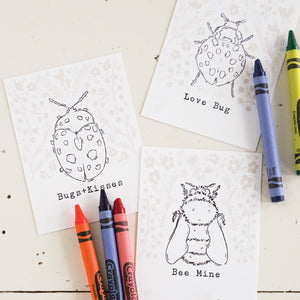 Insect Valentines from Fairy Notes